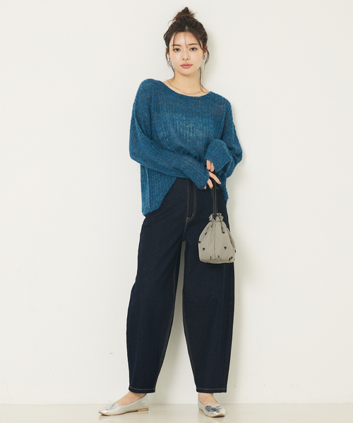 「abahouse mavie」 2WAYバッグ フリー ライトグレー レディース_画像3