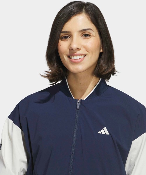 adidas（アディダス） ブルゾン アウター 撥水性フルジップ ジャケット