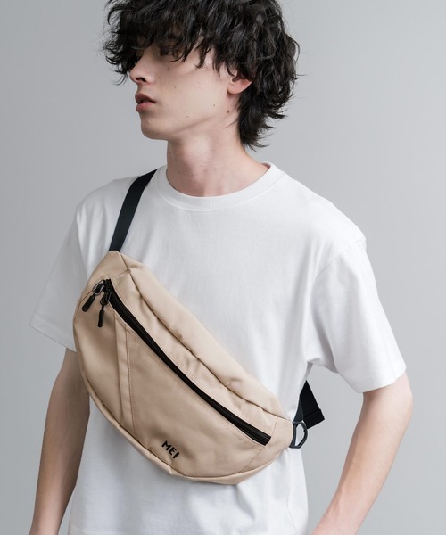 MEI（メイ） ショルダーバッグ BOTTOMLINE L ハーフムーンショルダー