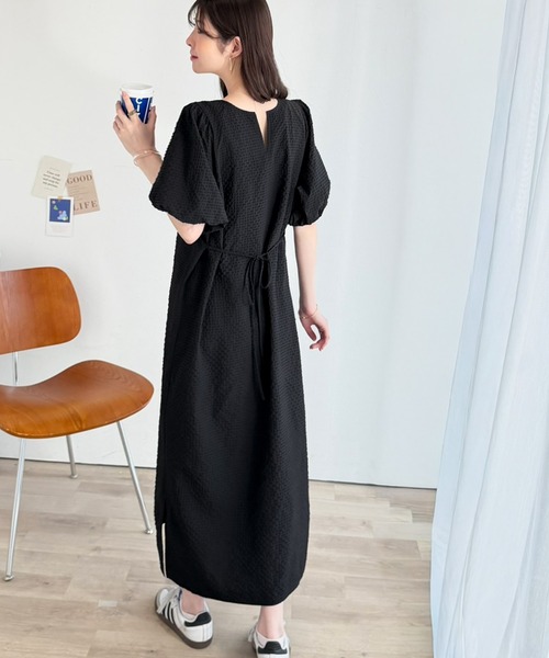 「classicalelf」 半袖ワンピース X-LARGE ブラウン レディース_画像6