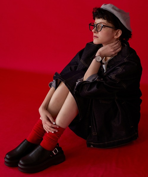 「BONLECILL Marche」 シューズ M ブラウン レディース_画像5