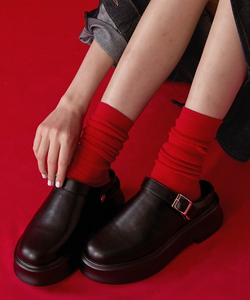 「BONLECILL Marche」 シューズ M ブラウン レディース_画像9
