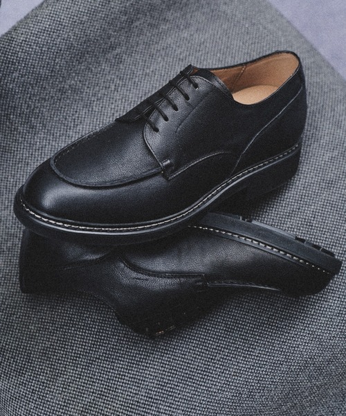 革靴 ビジネスシューズ GRAINED LEATHER U-TIP DERBY SHOES メンズ | WYM LIDNM | 03