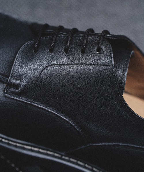 革靴 ビジネスシューズ GRAINED LEATHER U-TIP DERBY SHOES メンズ | WYM LIDNM | 07