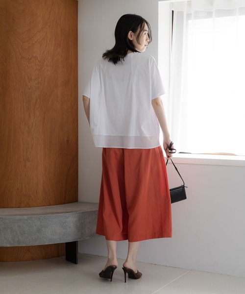 tシャツ 「ウタオ」「汗ジミ防止、接触冷感、UV防止、抗菌防臭、気化冷却」アセジミボウシドルマンプルオーバー レディース | studio CLIP | 06