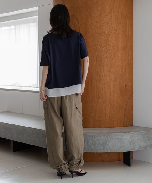 tシャツ 「ウタオ」「汗ジミ防止、接触冷感、UV防止、抗菌防臭、気化冷却」アセジミボウシドルマンプルオーバー レディース | studio CLIP | 17