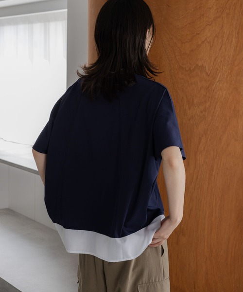 tシャツ 「ウタオ」「汗ジミ防止、接触冷感、UV防止、抗菌防臭、気化冷却」アセジミボウシドルマンプルオーバー レディース | studio CLIP | 19