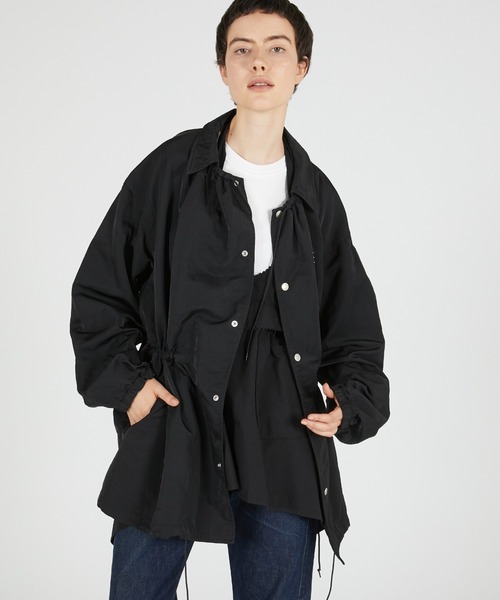 ブルゾン ジャンバー ギャザーモンスターコーチジャケット / 「crinkle crinkle crinkle」 gather monster coach jacket レディース