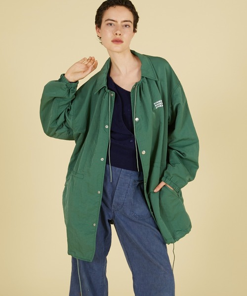ブルゾン ジャンバー ギャザーモンスターコーチジャケット / 「crinkle crinkle crinkle」 gather monster coach jacket レディース | crinkle crinkle crinkle | 04