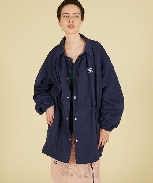 ブルゾン ジャンバー ギャザーモンスターコーチジャケット / 「crinkle crinkle crinkle」 gather monster coach jacket レディース | crinkle crinkle crinkle | 11