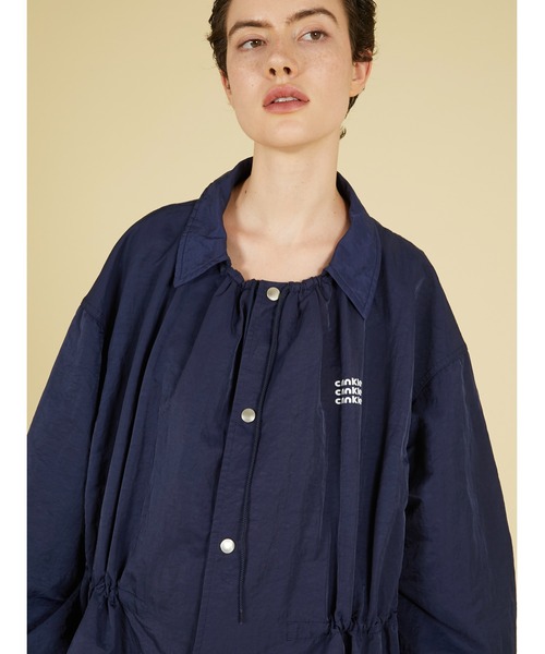 ブルゾン ジャンバー ギャザーモンスターコーチジャケット / 「crinkle crinkle crinkle」 gather monster coach jacket レディース | crinkle crinkle crinkle | 15
