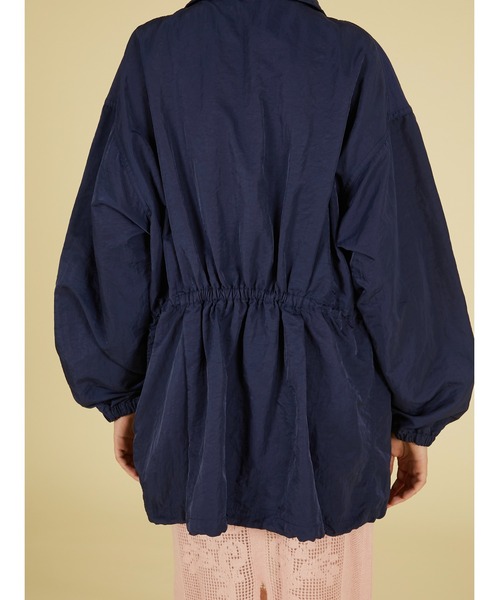 ブルゾン ジャンバー ギャザーモンスターコーチジャケット / 「crinkle crinkle crinkle」 gather monster coach jacket レディース | crinkle crinkle crinkle | 17