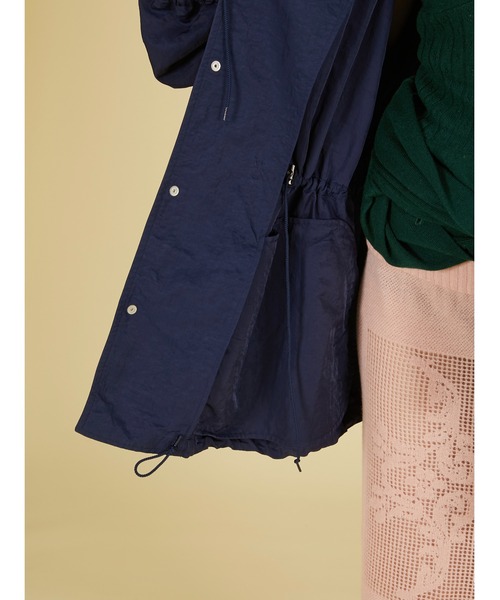 ブルゾン ジャンバー ギャザーモンスターコーチジャケット / 「crinkle crinkle crinkle」 gather monster coach jacket レディース | crinkle crinkle crinkle | 18