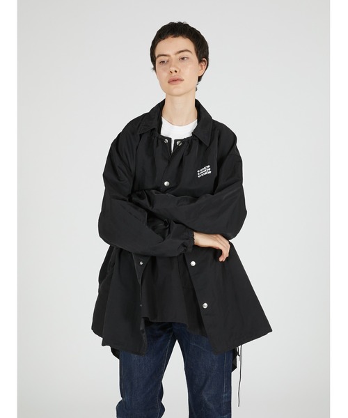 ブルゾン ジャンバー ギャザーモンスターコーチジャケット / 「crinkle crinkle crinkle」 gather monster coach jacket レディース | crinkle crinkle crinkle | 19