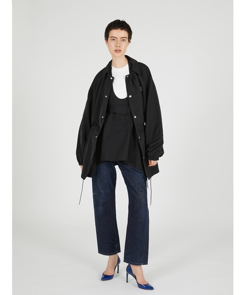 ブルゾン ジャンバー ギャザーモンスターコーチジャケット / 「crinkle crinkle crinkle」 gather monster coach jacket レディース | crinkle crinkle crinkle | 22