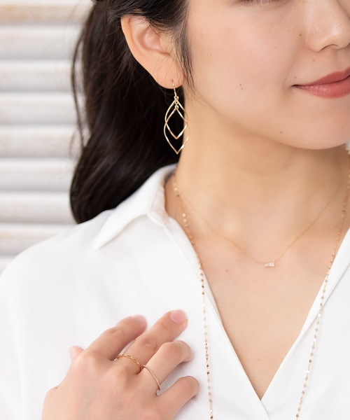 BLOOM（ブルーム） ピアス K14 ゴールドフィルド フック ピアス