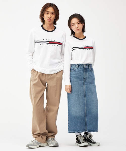 TOMMY HILFIGER（トミー・ヒルフィガー） tシャツ 「オンライン限定