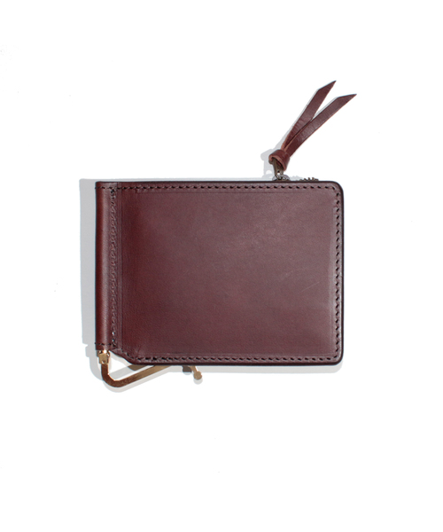 ROTAR マネークリップ Zipper money clip レザー : ZOZOTOWN