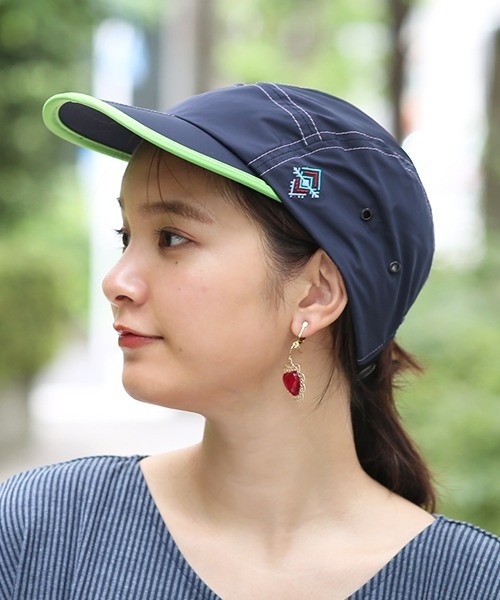 チチカカ キャップ 帽子 つば折れキャップ レディース