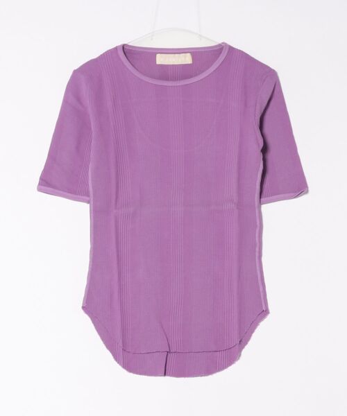 R JUBILEE（アールジュビリー） tシャツ 半袖 //Back-open Layerd Tee