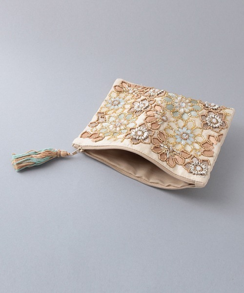 concerto♥フラットポーチオーダー品 MILLION CARATS ポーチ 「GIFT」-artipur COTTAGE-ゴールド