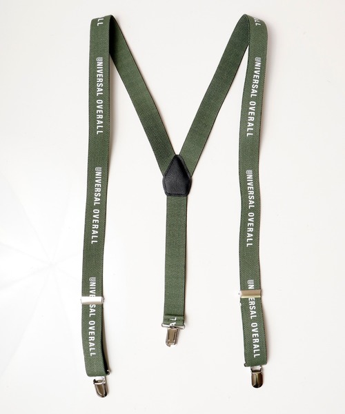UNIVERSAL OVERALL（ユニバーサルオーバーオール） サスペンダー ロゴ