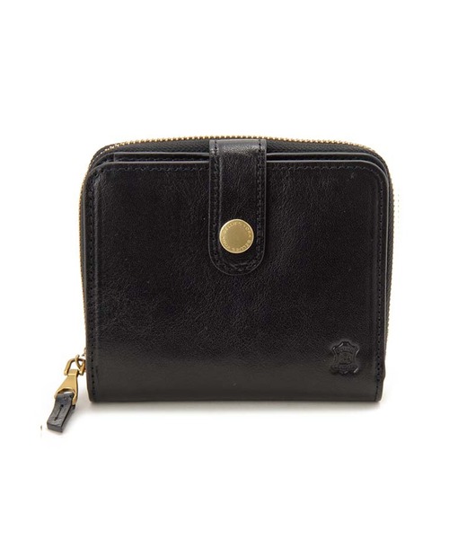 財布 【BELLIES YORK/ベリーズヨーク】2つ折り財布 イタリア牛革