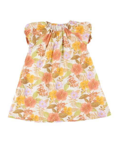 la poche biscuit ワンピース 花柄ムームーワンピ キッズ 子供服