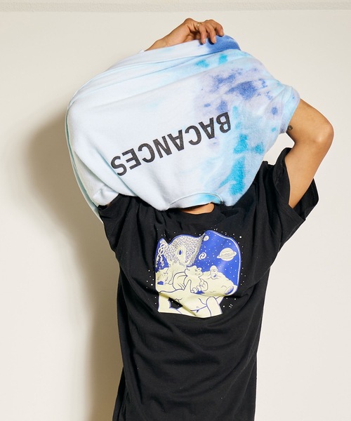 BACANCES ALL INCLUSIVE トレーナー スウェット BC CREW NECK TIE DYE 