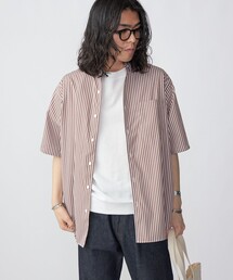シャツ SHIPS: スーピマコットン ブロード リラックス バンドカラーシャツ S/S メンズ｜ZOZOTOWN Yahoo!店