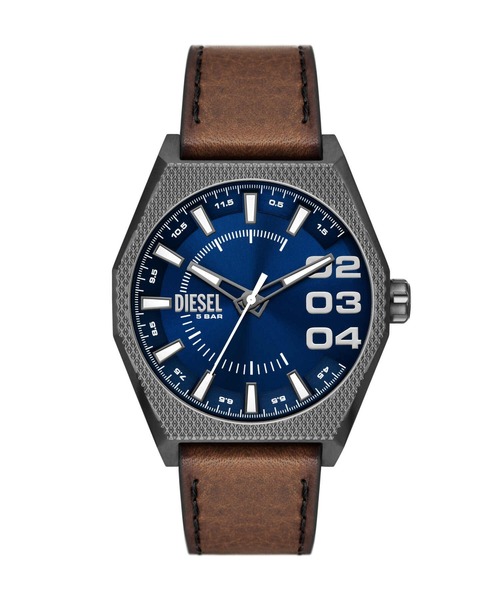 DIESEL 腕時計 ディーゼル メンズ アナログ レザー DZ2189