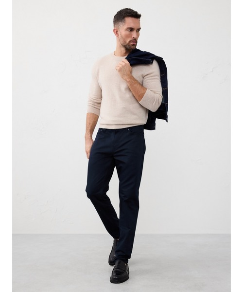 FOR FACTORY ネイビー チノパン FOB FACTORY CLASSIC CHINO TROUSERS クラシック チノパン ネイビー