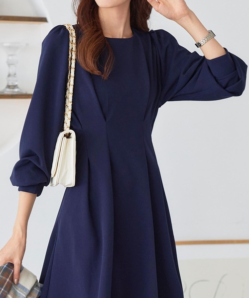 PIPIPI 芸能人大人気ELENDEEK2WAYスリーブタックワンピース PIPIPI様