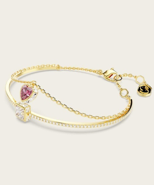 SWAROVSKI スワロフスキー ブレスレット チェーン イエローゴールド スワロフスキー SWAROVSKI ブレスレット レディース ゴールド