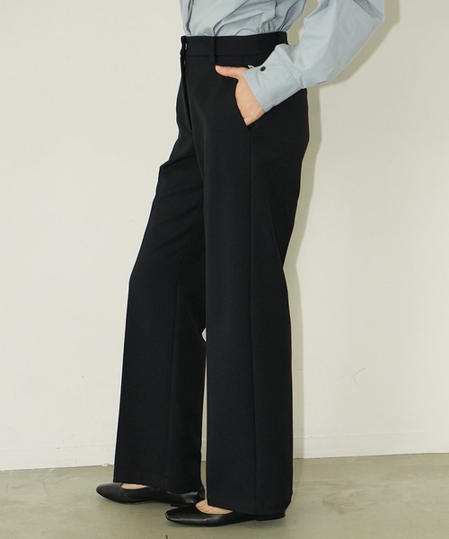 クラネ LOW WAIST STRAIGHT PANTS CLANE（クラネ） パンツ LOW WAIST STRAIGHT PANTS レディース