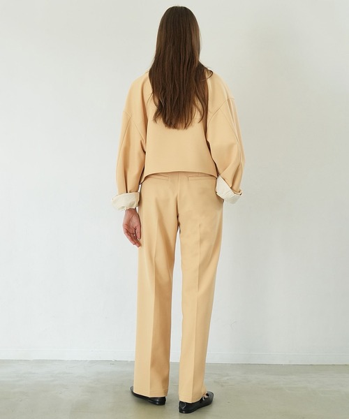 CLANE（クラネ） パンツ LOW WAIST STRAIGHT PANTS レディース