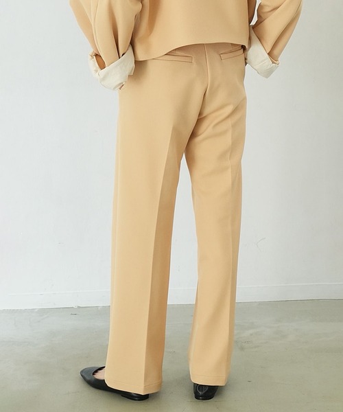 CLANE（クラネ） パンツ LOW WAIST STRAIGHT PANTS レディース