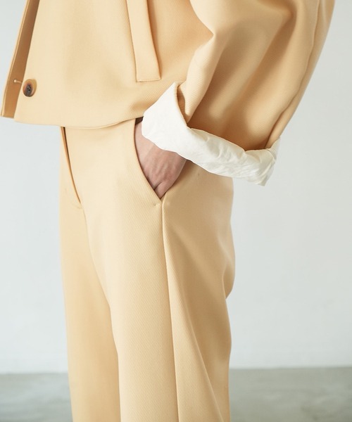 CLANE（クラネ） パンツ LOW WAIST STRAIGHT PANTS レディース