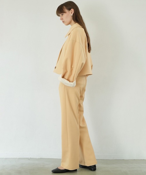 クラネ LOW WAIST STRAIGHT PANTS CLANE（クラネ） パンツ LOW WAIST STRAIGHT PANTS レディース