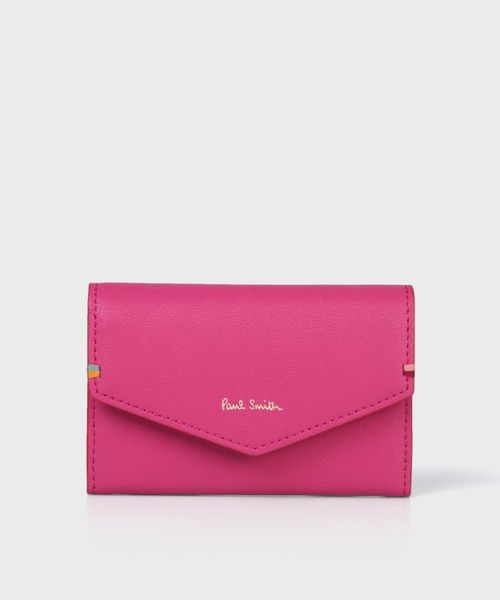 ポール・スミス 名刺入れ ピンク Paul Smith OUTLET｜【公式】クラシックレザー 名刺入れ