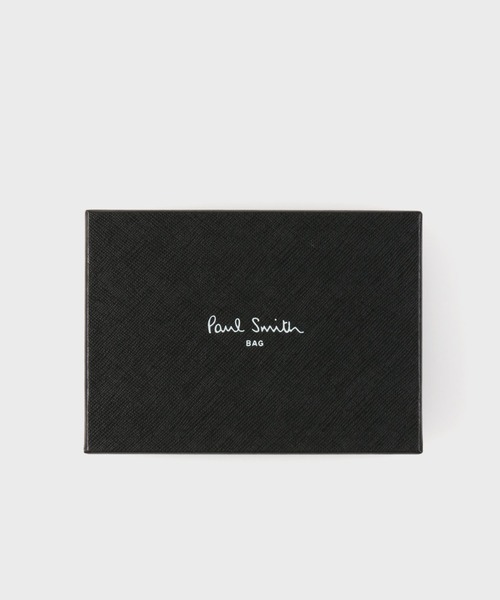 Paul Smith 名刺入れ　現行品　新品未使用品　ハイライトステッチ　黒 Paul Smith ポールスミス 名刺入れ メンズ ハイライトステッチ