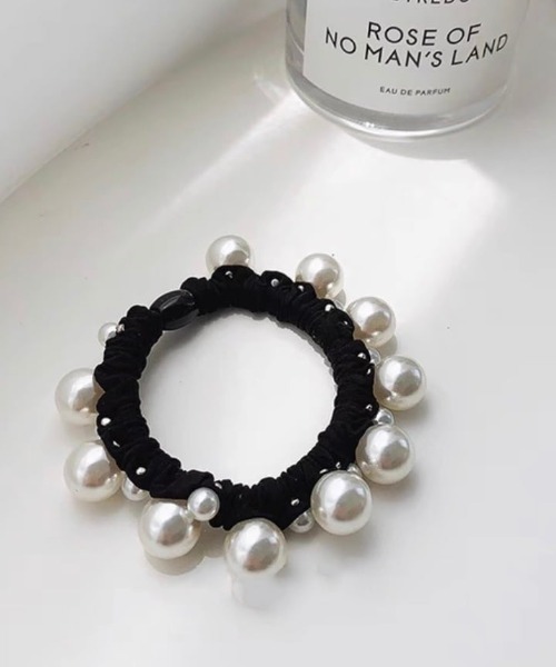 再値下げ試着のみCHANEL/シャネル ビッグパールヘアゴム 楽天市場】シャネル パール ヘアゴムの通販