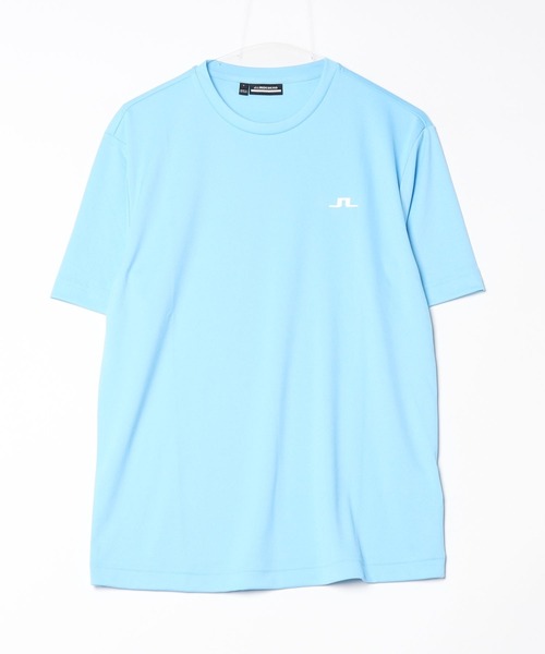 GOLFIGKERS GO HOLE Tシャツ ライトブルー J.LINDEBERG tシャツ 「J.LINDEBERG/GOLF」ショートスリーブ
