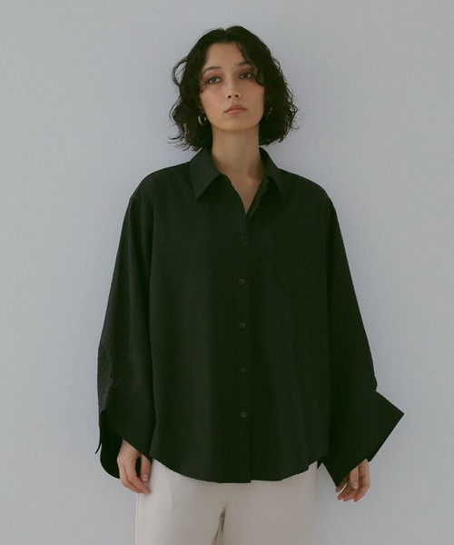 ブラウス シャツ ワイドスリーブシャツ レディース : ZOZOTOWN