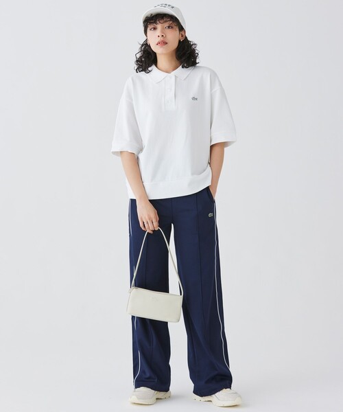 LACOSTE ショルダーバッグ バッグ シティコート グレイオン