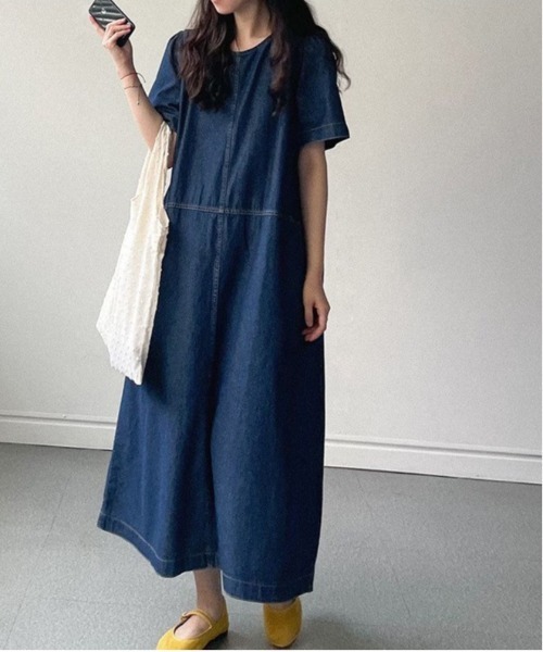 【SALE】 YUKISABURO WATANABE MICH デニムワンピース SALE】 YUKISABURO WATANABE MICH デニムワンピース