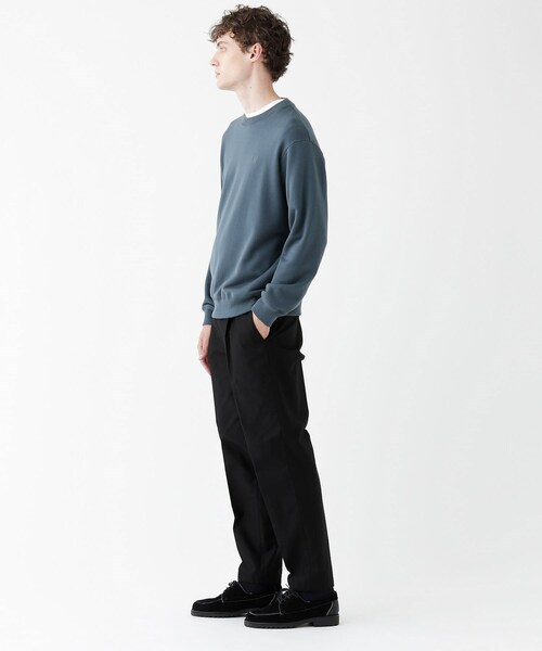 スラックス 「THE FLAGSHIP」モールスキン ストレッチ イージーパンツ メンズ