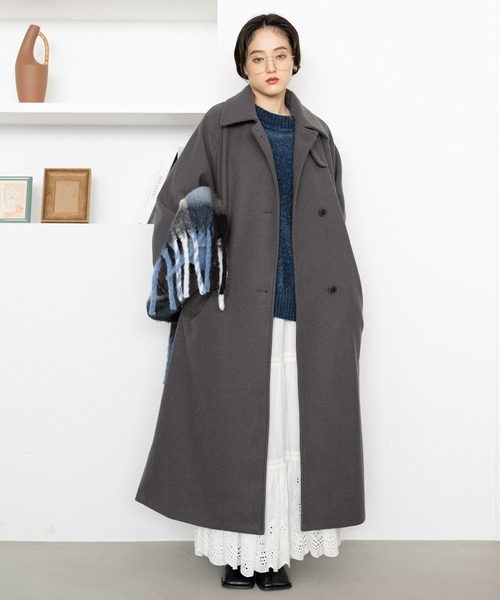 RAGEBLUE（レイジブルー） ステンカラーコート コート 「WOOLLYTEC