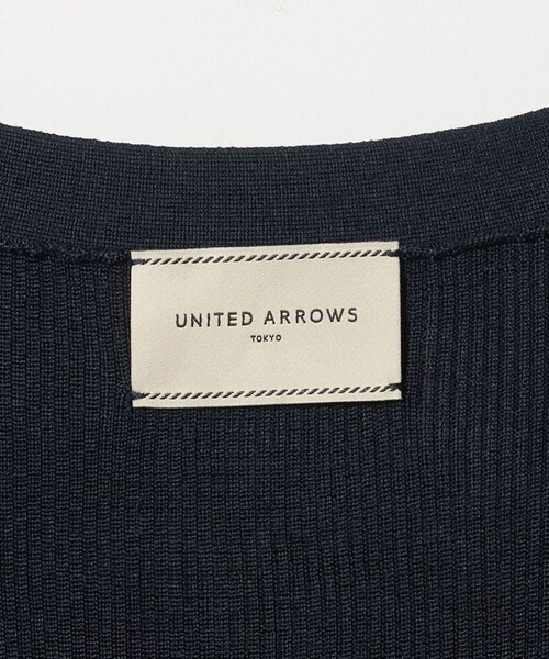 UNITED ARROWS（ユナイテッドアローズ） カーディガン シルクリブ V