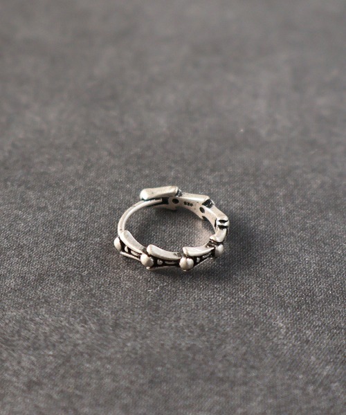 4INT. ピアス メンズライク フープピアス（片耳用） / silver925